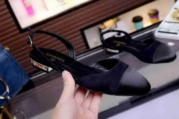 CHANEL slingback Women--029